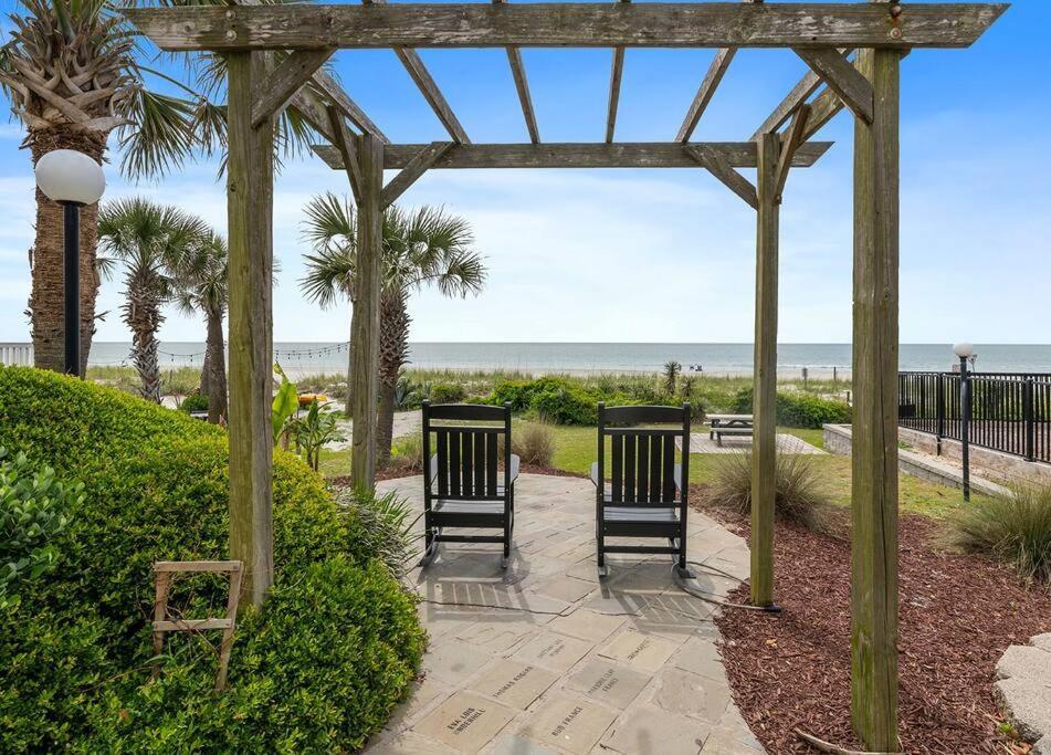 Cabana Palms - Oceanfront Renovated King Bed Sauna Myrtle Beach Zewnętrze zdjęcie